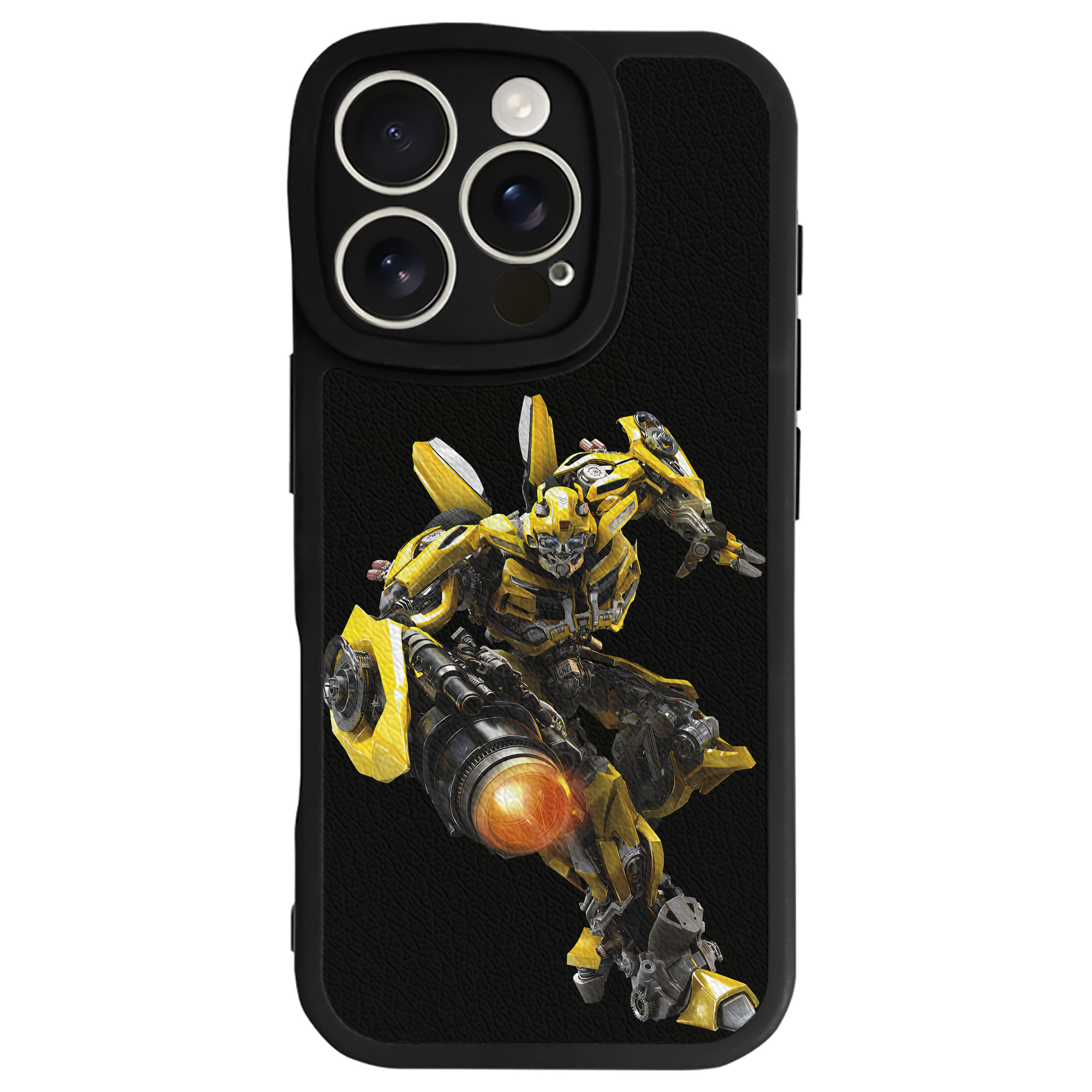 （画像用） Transformers トランスフォーマー 【iPhone 16シリーズ対応】シリコンスマホケース（レザー調） 材質：シリコン
